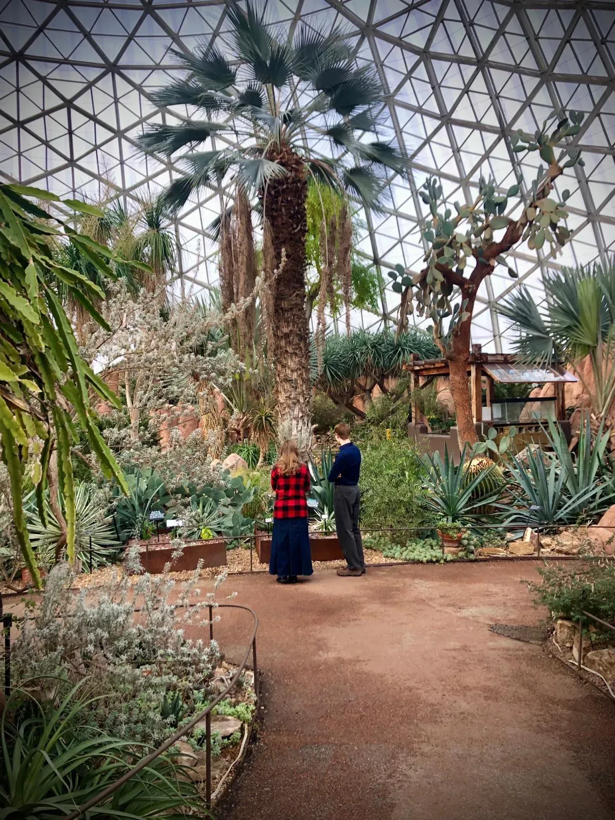 Mitchell Park Domes walking